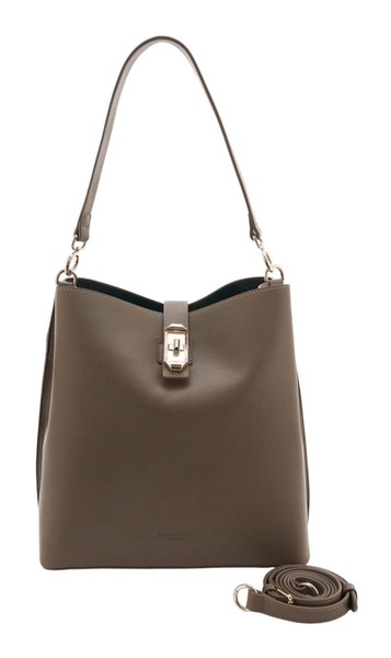 Seidenfelt Manufaktur Eiby Hobo Bag UmhäNgetasche Tasche Khaki Green Neu-image