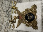 CIVIL WAR ERA BRASS EAGLE INFANTRY SHAKO HAT INSIGNIA Spanish American War Badge — photo 4