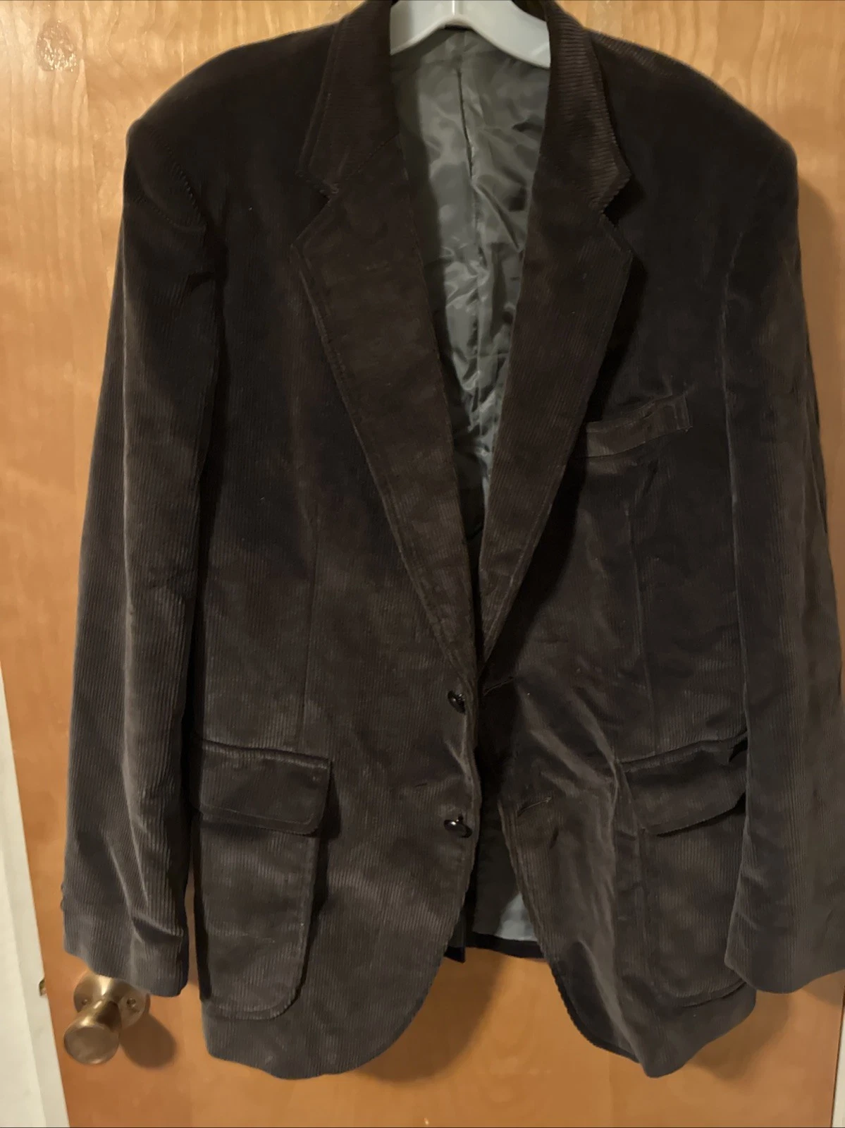 Vintage Mervin’s Corduroy Blazer Brown Sz R-44