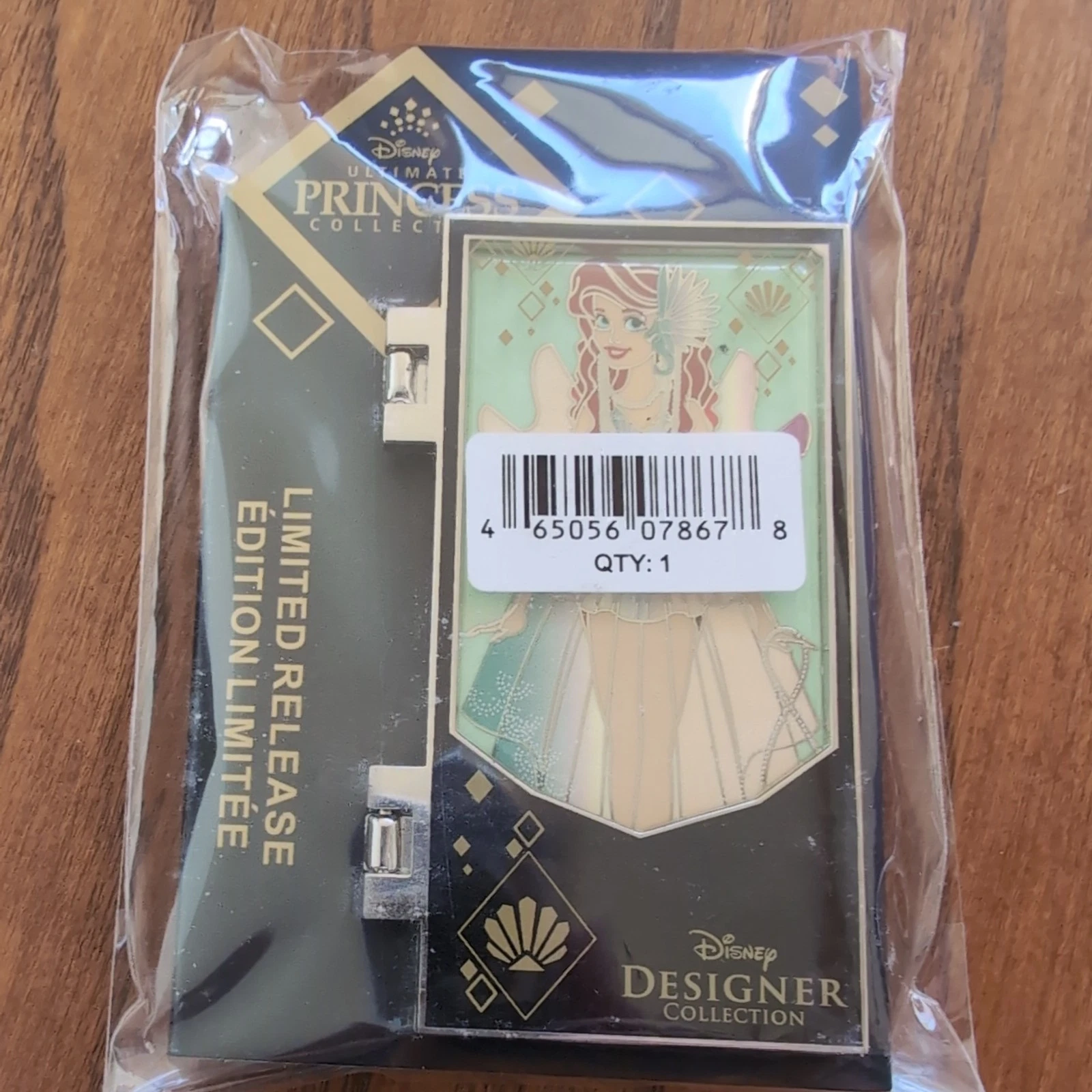 Disney Ultimate Princess Collection Designer Collection Pin Ariel 147327