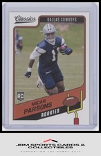 2021 Panini Classics #196 Micah Parsons RC