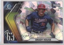 2022 Bowman Chrome Scouts Top 100 Atomic Refractor /150 Brady House #BTP-63 8em