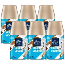 Glade Automatic Spray Refill, Cool Coconut, Scented Air Freshener for Home...