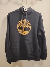 Timberland SZ L Men  s Black Regular Fit Hoodie K16 