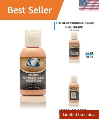1.7oz Cerium Oxide Polishing Compound - Professional Grade for Glass & More