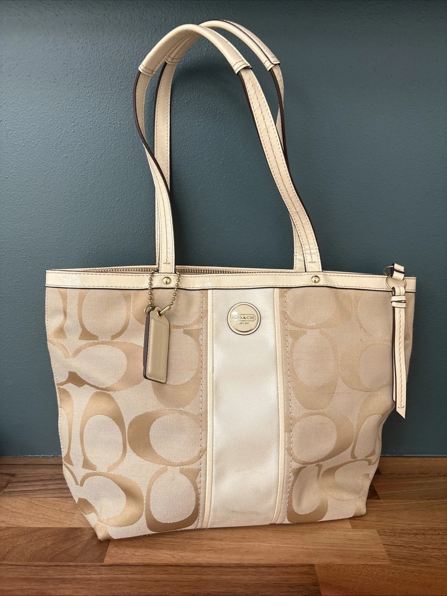 Coach Satin Exterior Tote Bags & Handbags for Women for sale | eBay