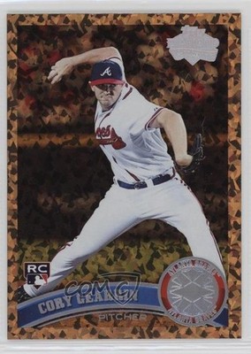 2011 Topps Update Cognac Diamond Anniversary Cory Gearrin #US151 Rookie RC 15x0