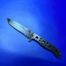 CRKT M16-10KS Pocket Knife Frame Lock Combo Edge Tanto Blade 
