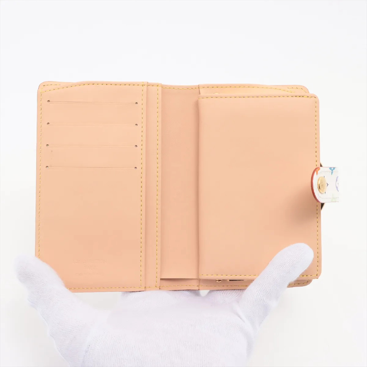 Louis Vuitton Multicolor Portofeuille Vienova M92987 Bron Compact Wallet thumbnail 3