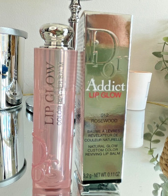 LIPS | Dior Addict Lip Glow - Glow Custom Colour Reviving Lip Balm 012 Rosewood