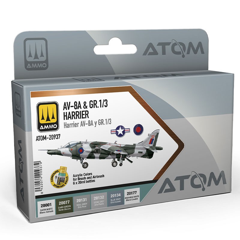 Atom AV-8A & GR.1/3 Harrier Set - Ammo By Mig - ATOM-20937