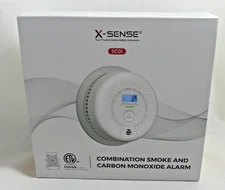 X-Sense SC01 Combo Smoke & Carbon Monoxide Alarm, Alexa Compatible, 10 yr. Life