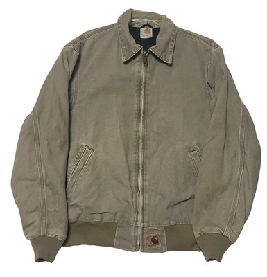 Vintage Carhartt Sante Fe Duck Canvas Jacket Mens M? J102 DES Lightweight Mesh
