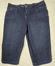 Style  Co Womens Capri Jeans Plus Sz 22 W