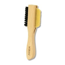 Suede Shoe Cleaner Brush - Yellow Rubber Suede Eraser with Soft Bristle Brush