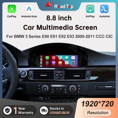 8.8''CarPlay Linux Multimedia Touch Screen Für BMW 3 5 er E90 E91 E92 E93 E60 E61