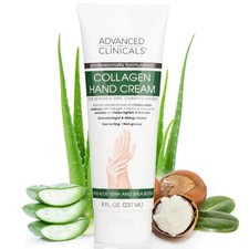 Advanced Clinicals Collagen Hand 8 Fl Oz Pack of 1 , Cream