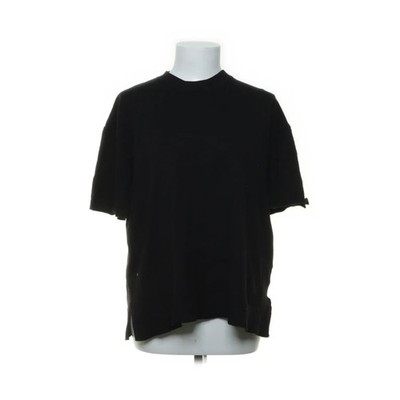 H&M, Top, Größe: M, Schwarz, Polyamid/Viskose, Einfarbig, Feinstrick, Damen #LbW