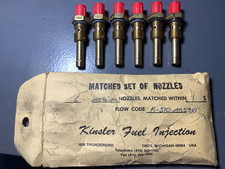 Fuel Injection Nozzles 59AS (6) pc Kinsler Hilborn IMCA IHRA NHRA ASC AS59