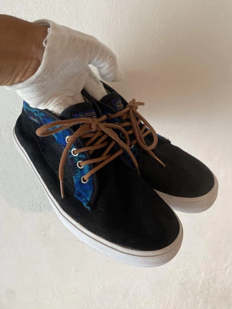 Sneakers Vans Uomo 9.5US X Pendleton Collaborazione Taglio Alto m13_0714