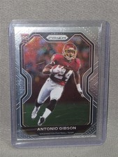 Antonio Gibson 2020 Panini Prizm Rookie RC Base Card #384 Washington Football. rookie card picture