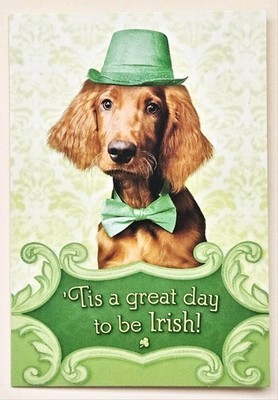 Happy St Patrick's Day  Greeting Card (incl. Envelope 5×7'')