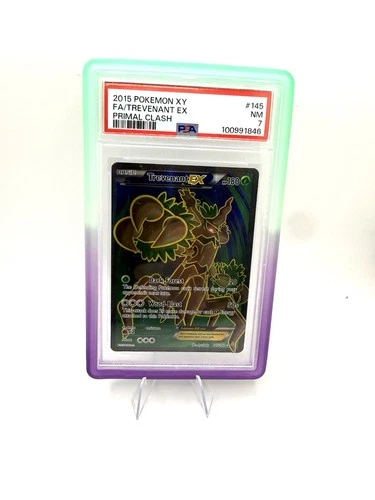 Trevenant EX - Pokemon XY Full Art - 145 - PSA 7 - Primal Clash W/Slab Protector