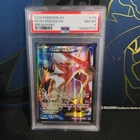 Pokemon Co. 2016 Gyarados EX Breakpoint Full Art Holo 114/122 PSA 8