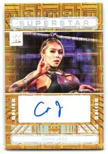 2024 Panini Photogenic WWE Cora Jade #SG-CJD Superstar Autograph Maze /25