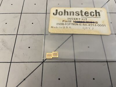 Johnstech International Insert Kit PN: 132262-0001 | eBay