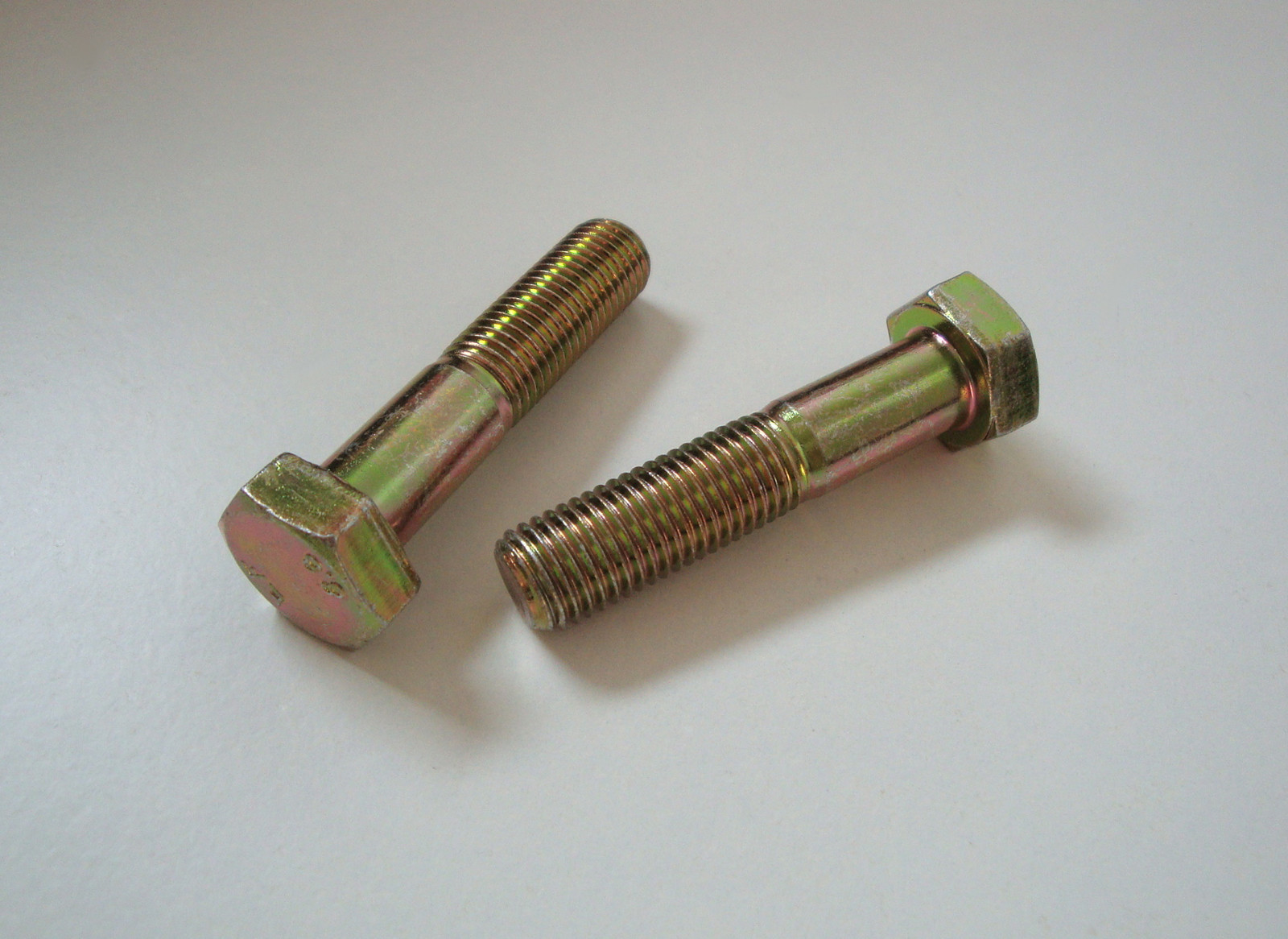 2x Hexagon Head Screw M12x1, 5x55 Comparison Number N0101544 Bolt  
