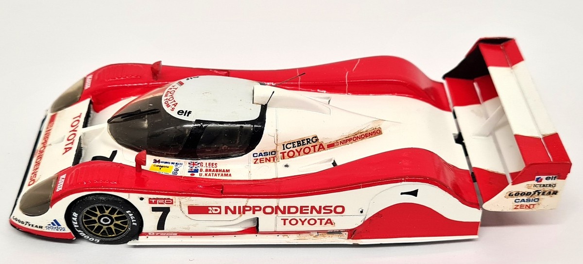 自動車 TOYOTA TS010 #7 DENSO LM '92 1/24 Starter 1/43 Toyota TS10 Nippondenso #7 AB Le Mans 1992