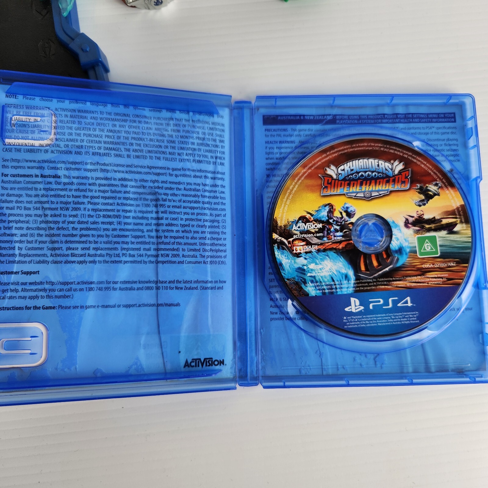 Skylanders SuperChargers PS4 PS5 Starter Pack Video Game + Portal