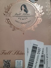 Full Shine Human Hair Weft Extensions 100g 14" 6