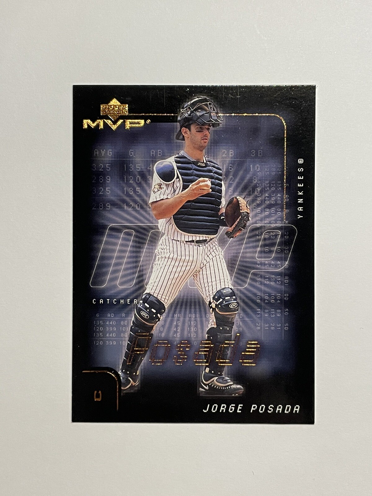 2002 Upper Deck MVP Jorge Posada #129
