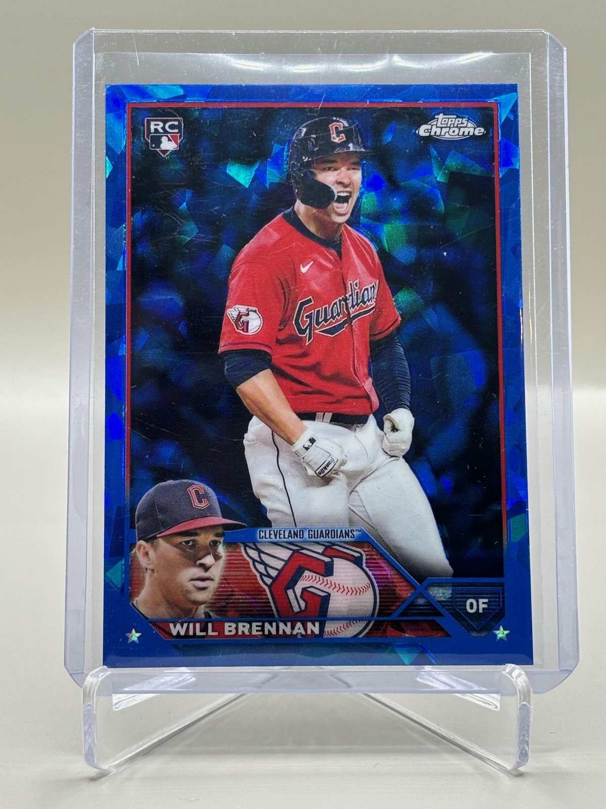 Will Brennan 2023 Topps Chrome Sapphire Edition #453 Rookie