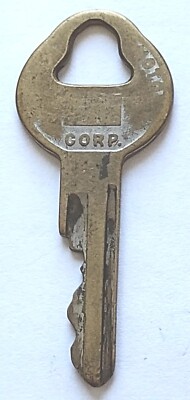 Vintage Key GM Motor Corp Knock-Out Bell Appx 1-3/4'' General Motors Automotive 