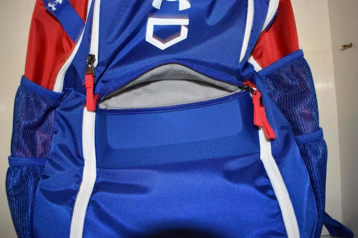 Red white and blue under sale armour backpack