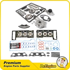 Head Gakset Bolts Set Timing Chain Kit Oil Water Pump Fit 02-07 Chrysler Dodge