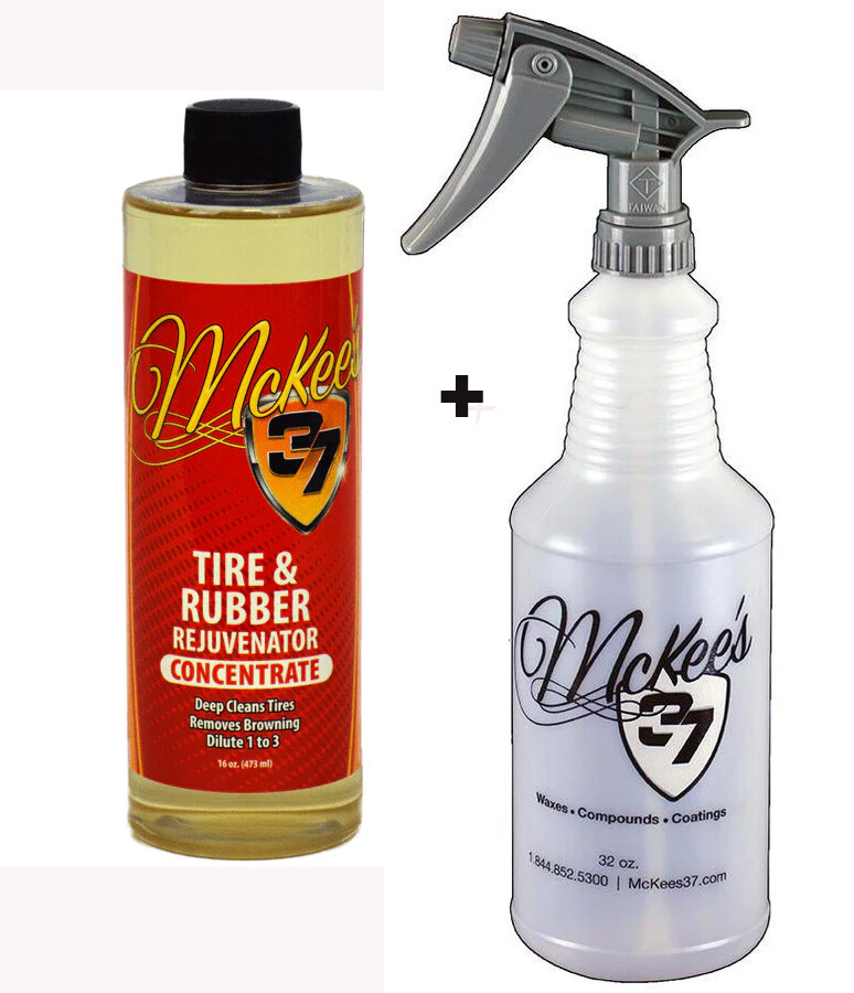 McKee's 37 Tire & Rubber Rejuvenator Concentrate 16oz + Trigger Bottle car auto eBay