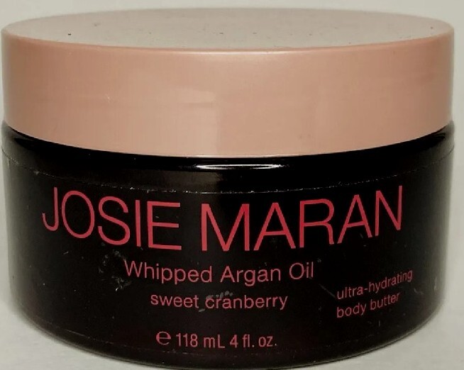 Josie Maran Whipped Argan Oil SWEET CRANBERRY UltraHydrating Body