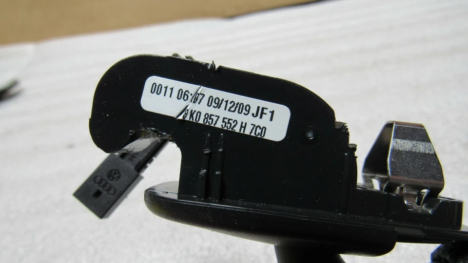 Parasol pasajero delantero derecho Audi A5 Quattro/S5 2008-2011 negro OEM A-10350 Foto 4 de 4