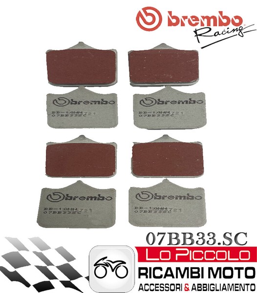 Triumph 1050 Speed Triple 2012 Brembo BremsbeläGe Vorne Sinter Racing SC-image