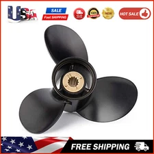 11x15 Boat Propeller for Mercury Engines 25-70 HP Aluminum Prop 13 Spline Tooth