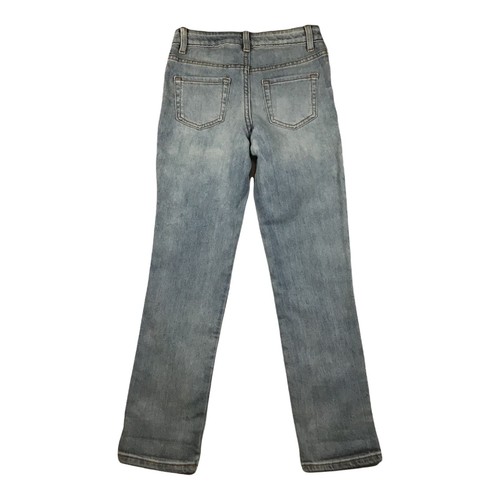 Girls' Girlfriend Mid-Rise Jeans - Cat & Jack - Medium Wash 8 - Picture 2 of 8