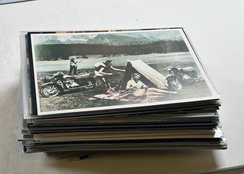 Huge Postcard Lot Motorcycles and Motorcycle Shows Meet Ups