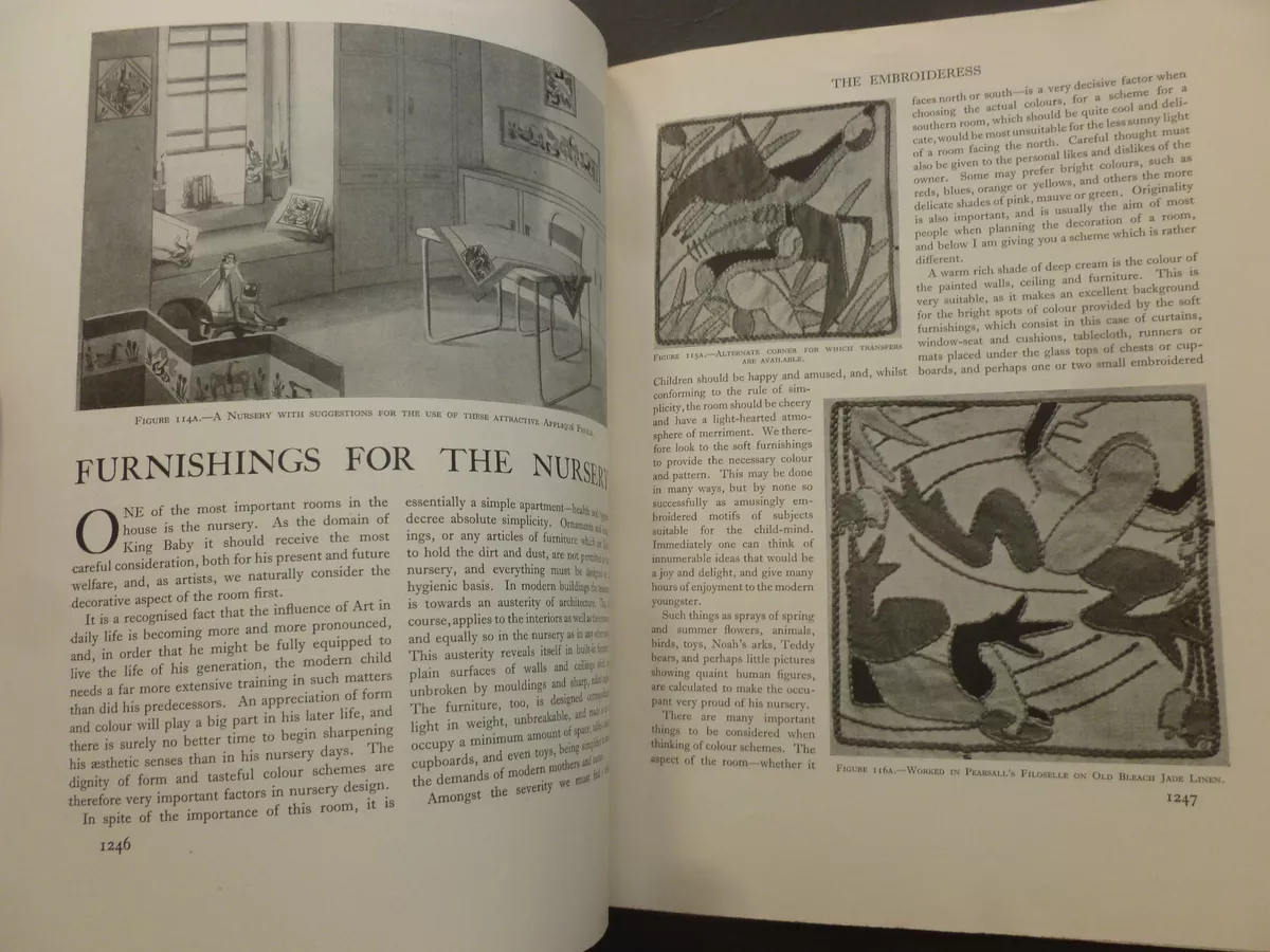 THE EMBROIDERESS No. 52 (issued 1934) - DECORATIVE NEEDLEWORK | eBay