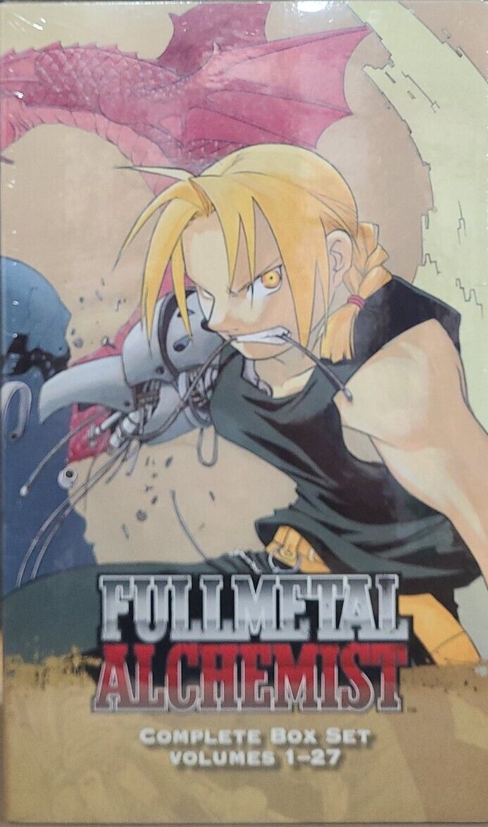 Complete 27-Volume Fullmetal Alchemist Manga Box Set Is Steeply