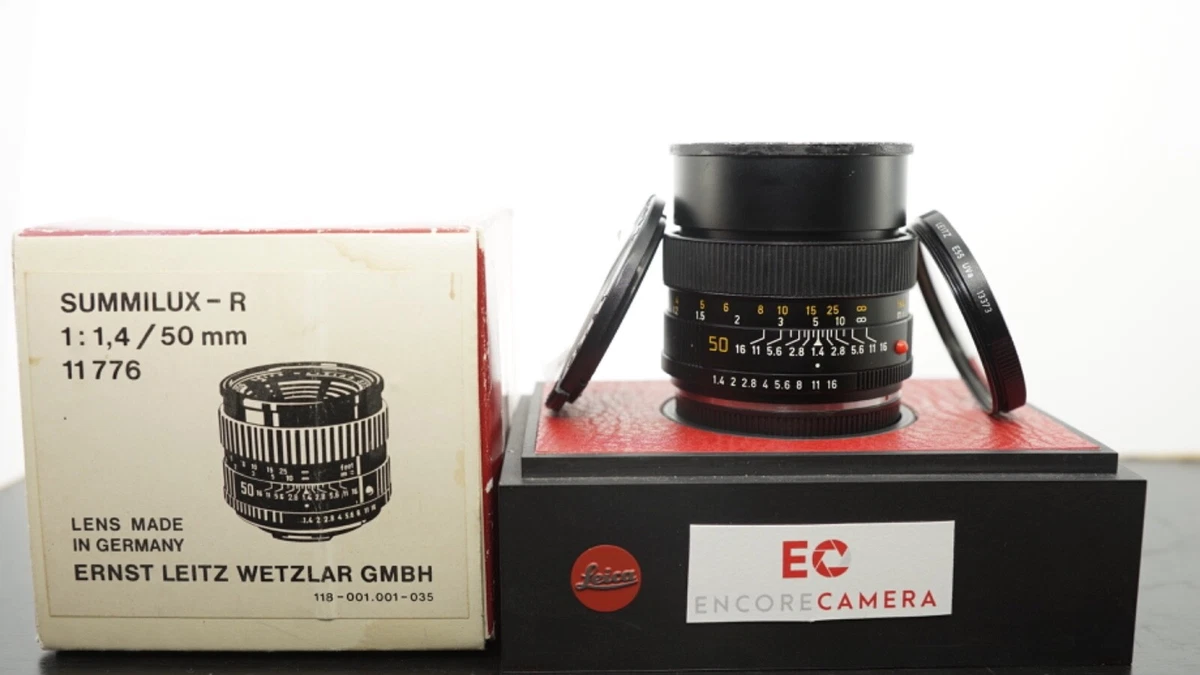 Leica SUMMILUX-R 50mm Focal f/1.4 Camera Lenses for sale - eBay