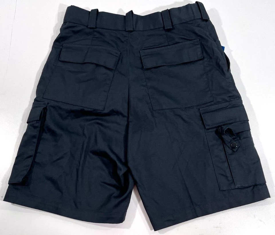 NWT MENS 44 GALLS POLY COTTON CARGO POCKET BDU EMS SHORTS TR361 NAVY - Image 2 of 4